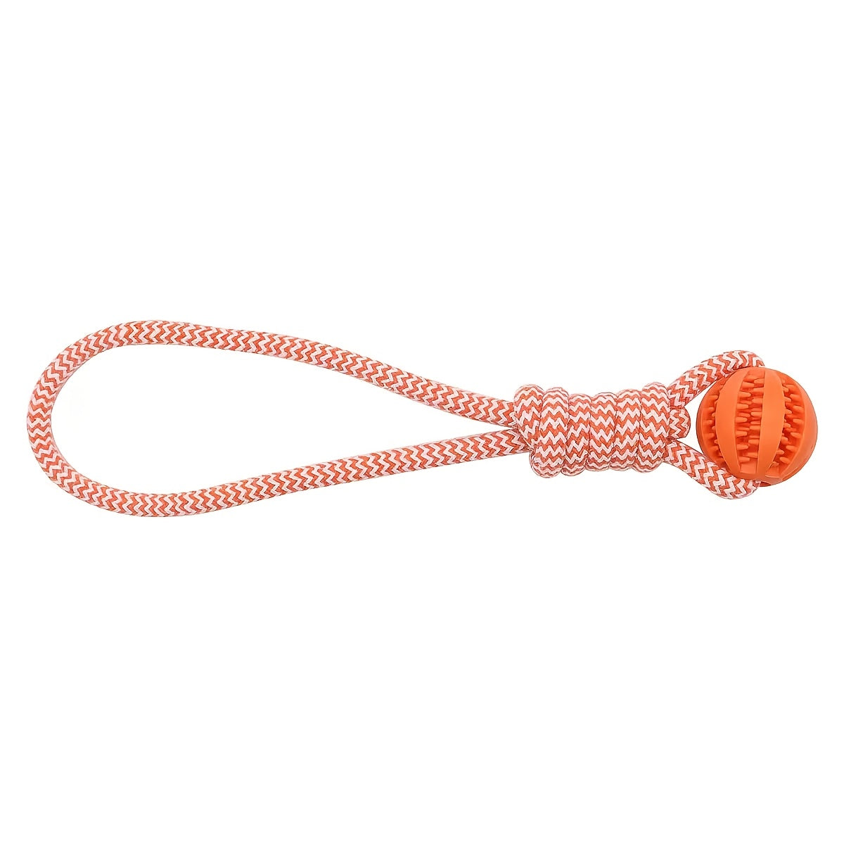 Tug-n-Treat™ Heavy-Duty Braided Rope Toy – Interactive Teeth Cleaning Chew & Treat Dispenser