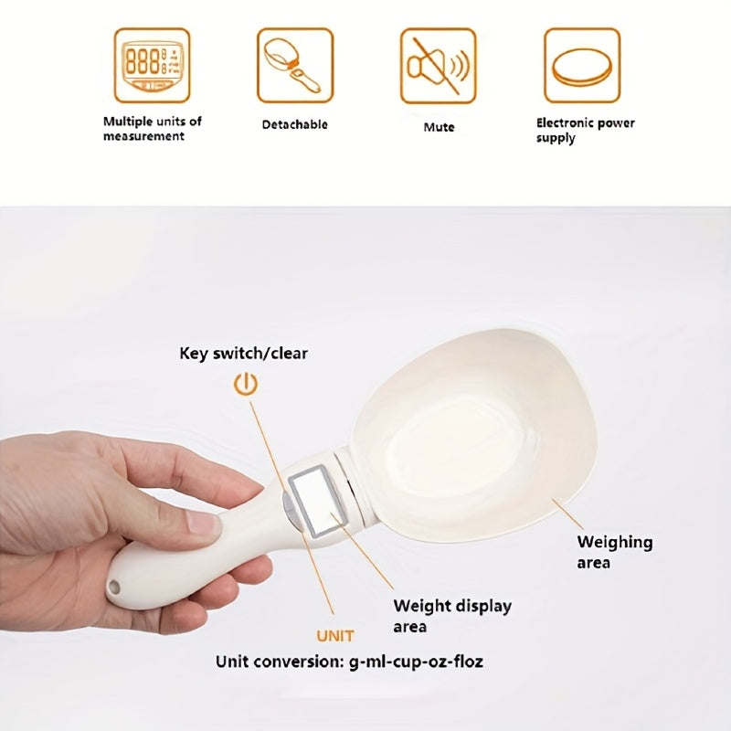 SmartScoop™ – Precision Digital Pet Food Scale & Measuring Spoon