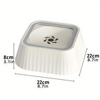 AquaDry™ – Anti-Splash Floating Pet Water Bowl for Mess-Free Hydration