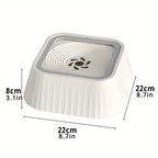 AquaDry™ – Anti-Splash Floating Pet Water Bowl for Mess-Free Hydration