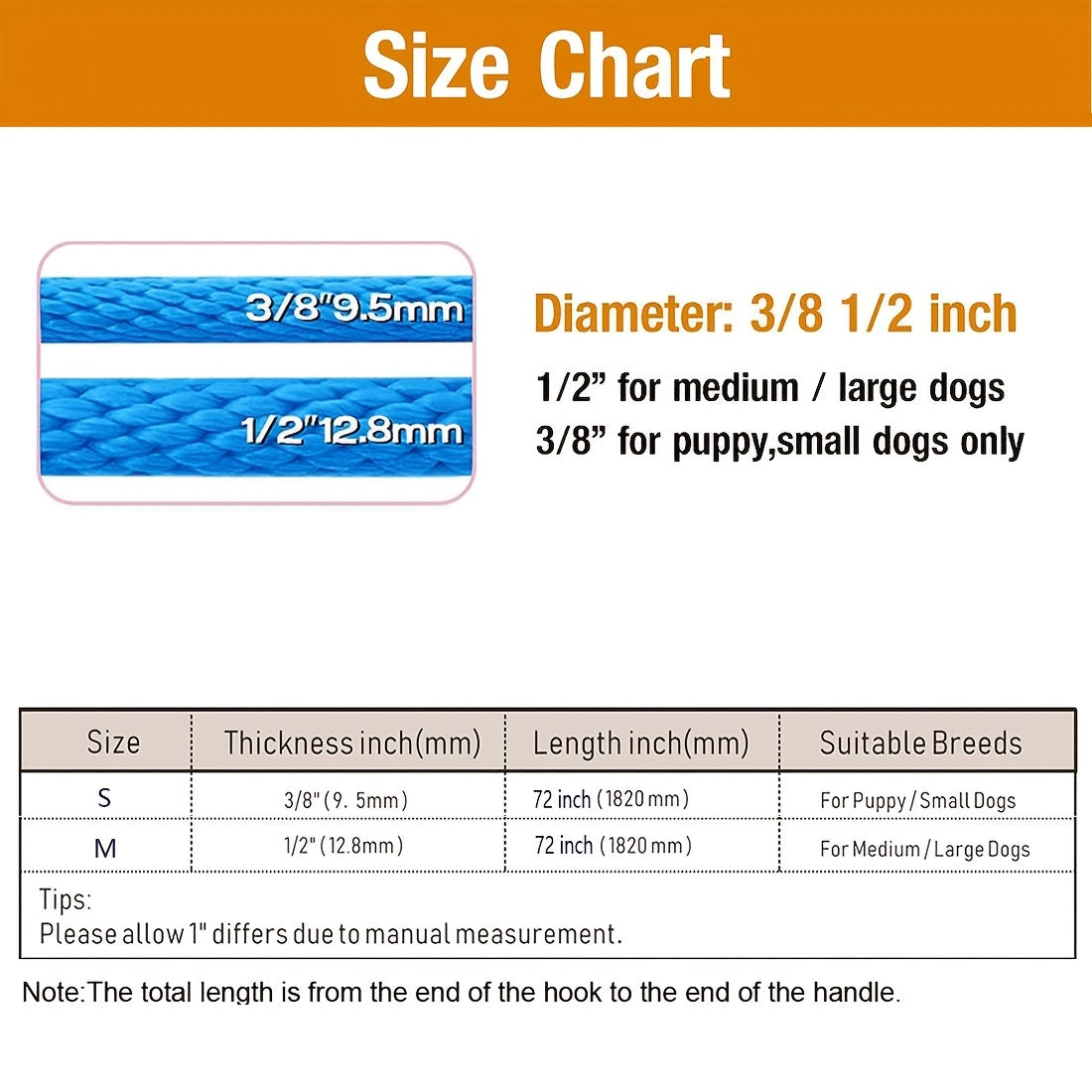 StrongHold™ – Heavy-Duty Nylon Dog Leash with Comfort Grip