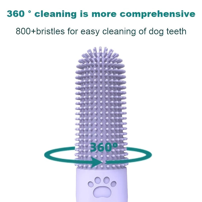 PearlSmile™ – 360° Silicone Finger Toothbrush for Dogs & Cats (2-Pack)