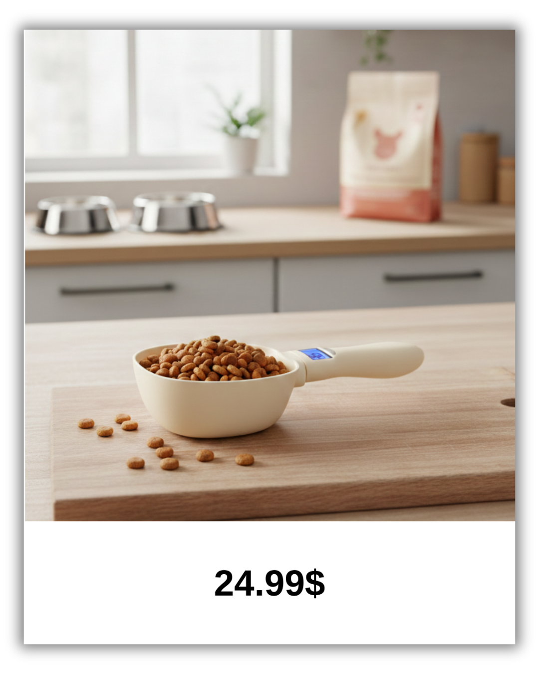 SmartScoop™ – Precision Digital Pet Food Scale & Measuring Spoon