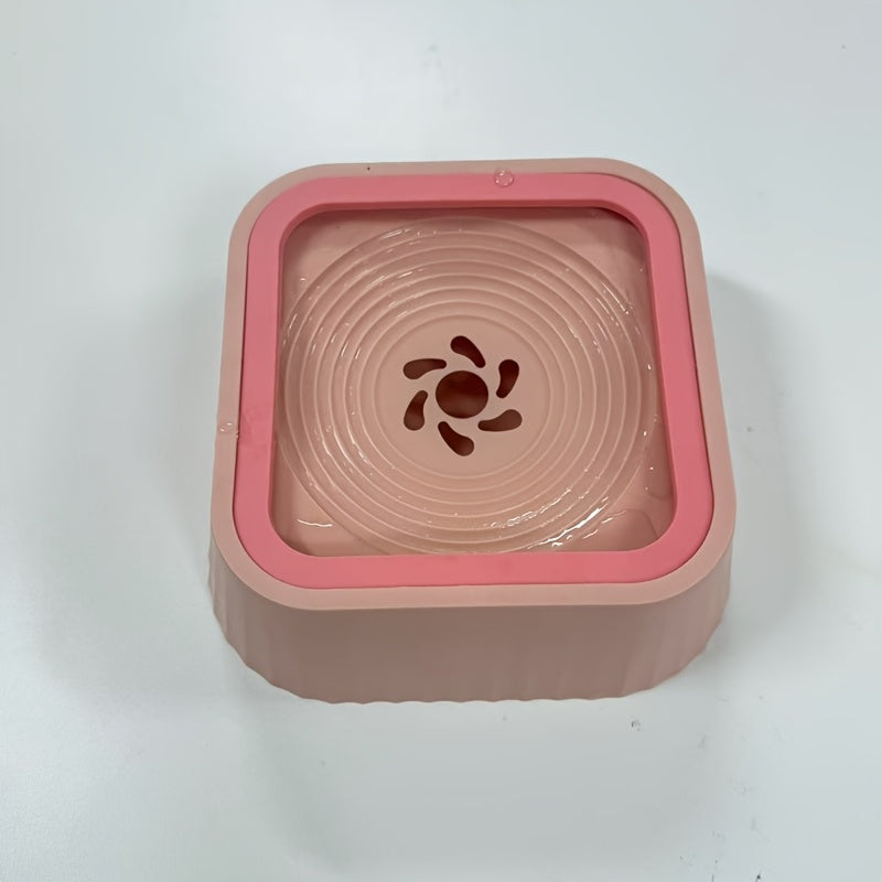 AquaDry™ – Anti-Splash Floating Pet Water Bowl for Mess-Free Hydration