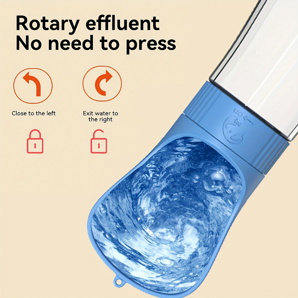 AquaPaws™ – Leak-Proof Portable Dog Water Bottle & Travel Dispenser