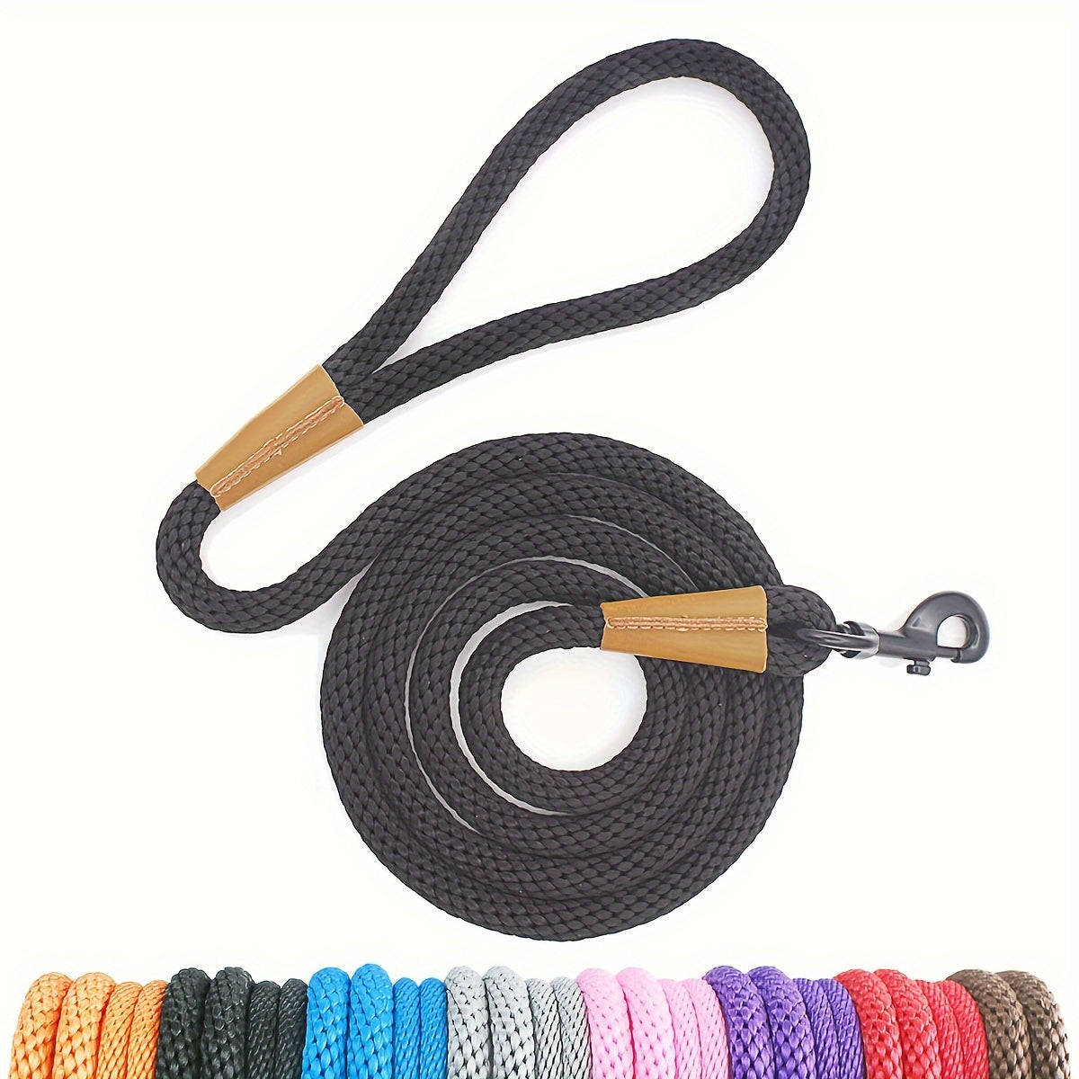 StrongHold™ – Heavy-Duty Nylon Dog Leash with Comfort Grip
