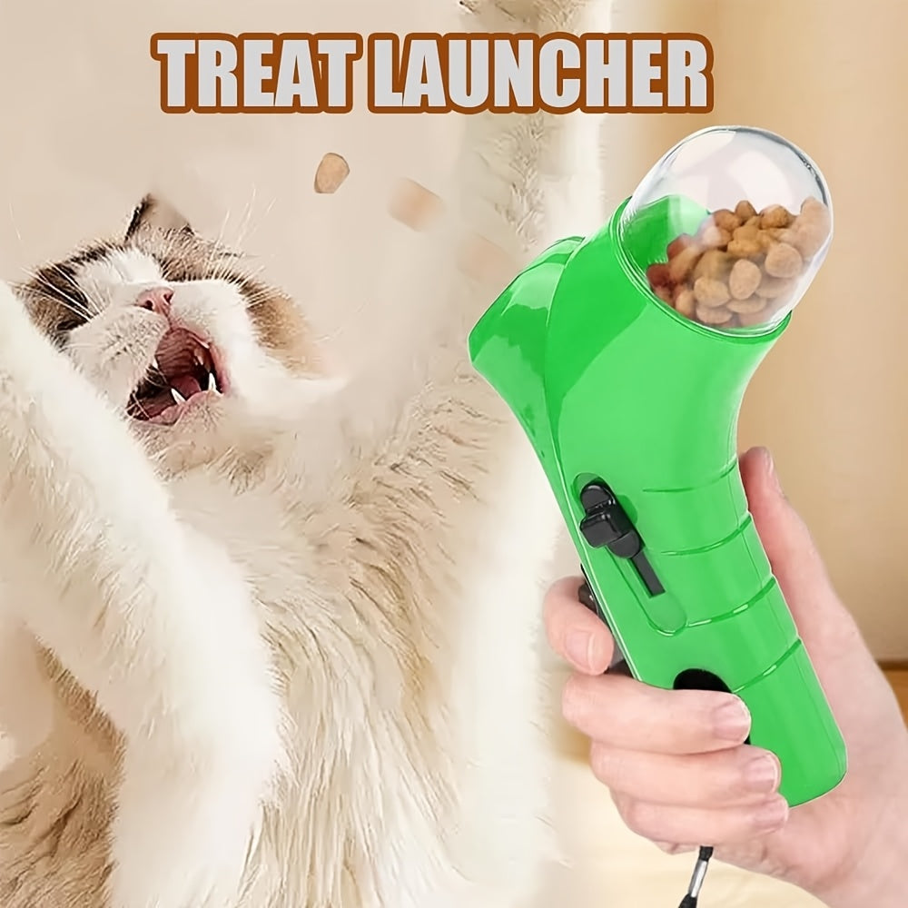 PetZen™ Interactive Treat Launcher – The Ultimate Handheld Training & Play Gadget