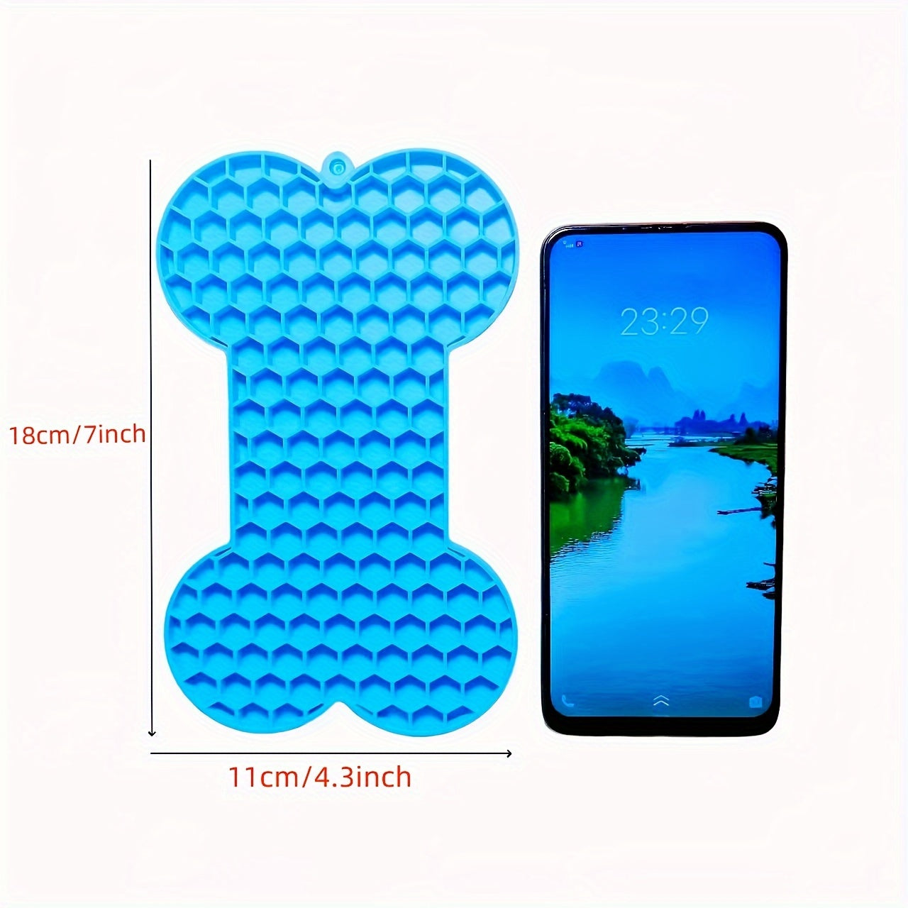 PawsRelax™ Slow-Feeder Lick Pad – Interactive Dental Care & Distraction Mat