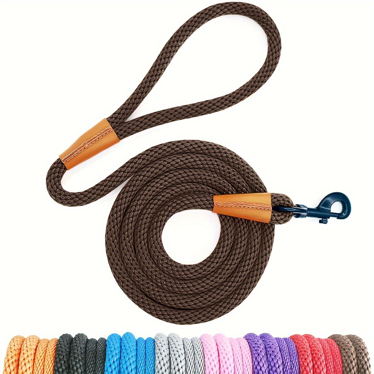 StrongHold™ – Heavy-Duty Nylon Dog Leash with Comfort Grip