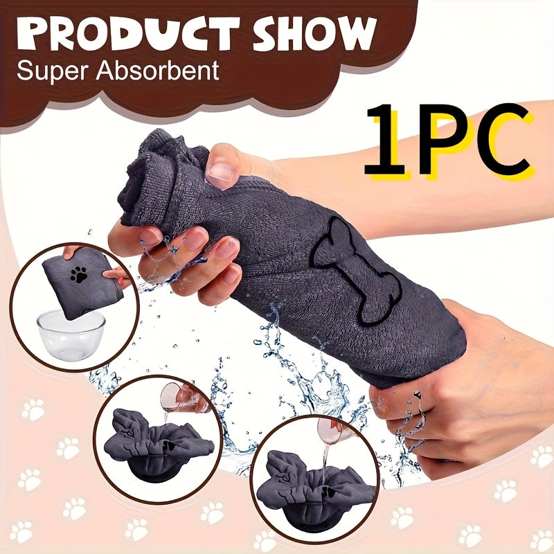 DryPaws™ – Ultra-Absorbent Microfiber Pet Towel for Fast Drying