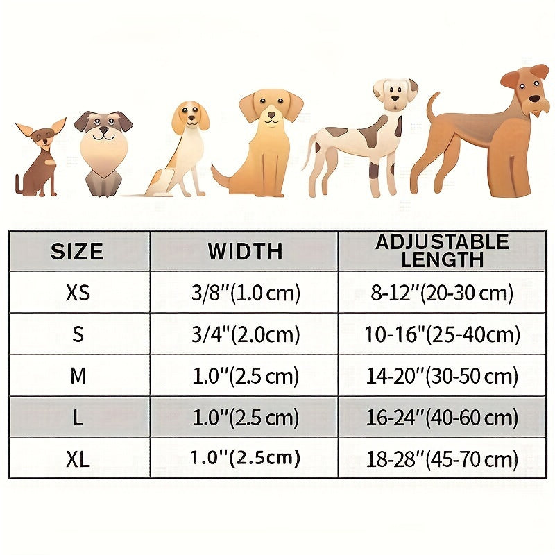 ClassicComfort™ – Durable Adjustable Everyday Dog Collar