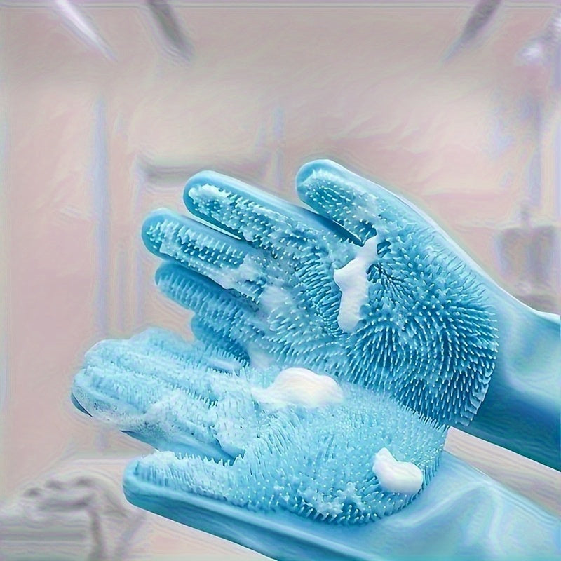 GentleTouch™ – 2-in-1 Grooming & Bathing Silicone Glove