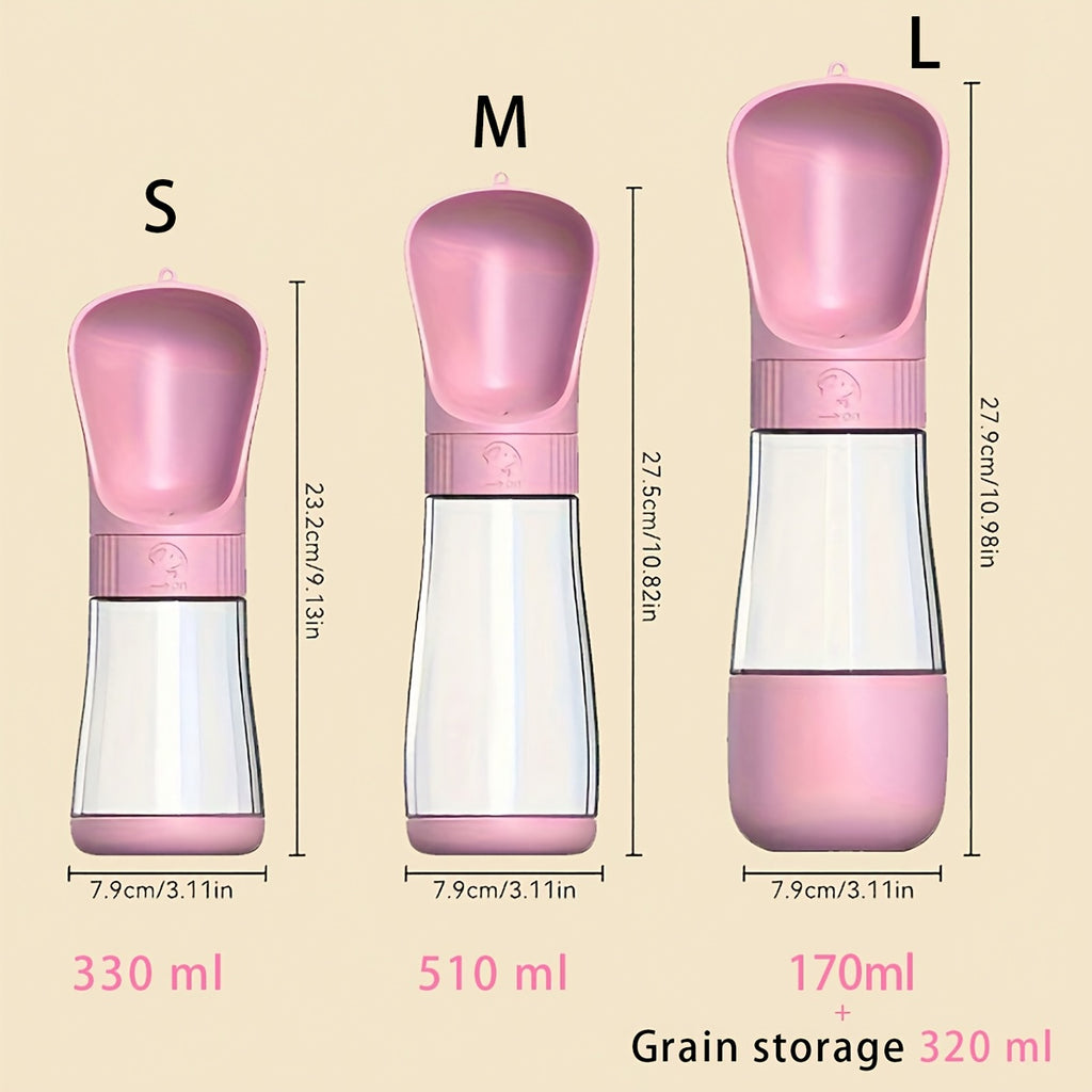 AquaPaws™ – Leak-Proof Portable Dog Water Bottle & Travel Dispenser