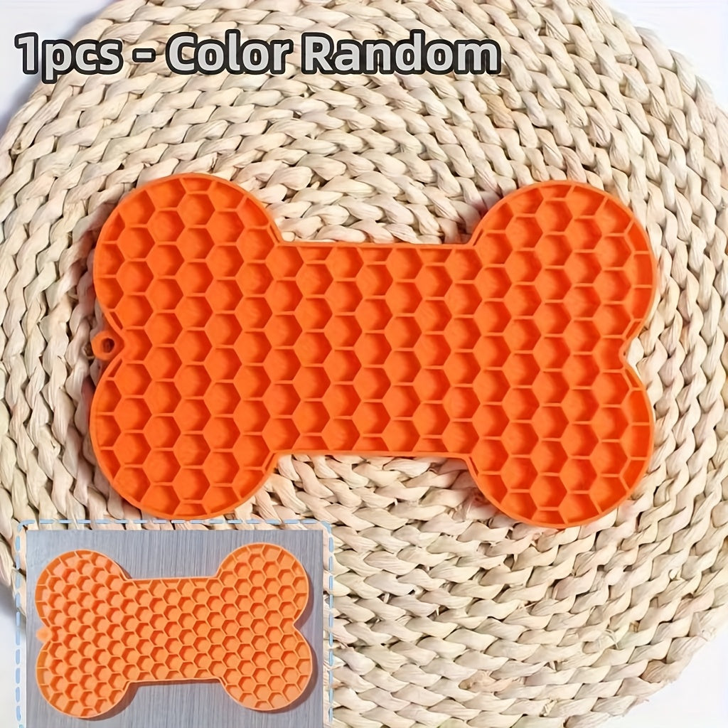 PawsRelax™ Slow-Feeder Lick Pad – Interactive Dental Care & Distraction Mat