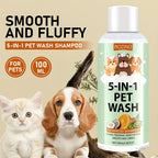 PureCoat™ – 5-in-1 Professional Pet Shampoo: Cleans, Conditions & Deodorizes