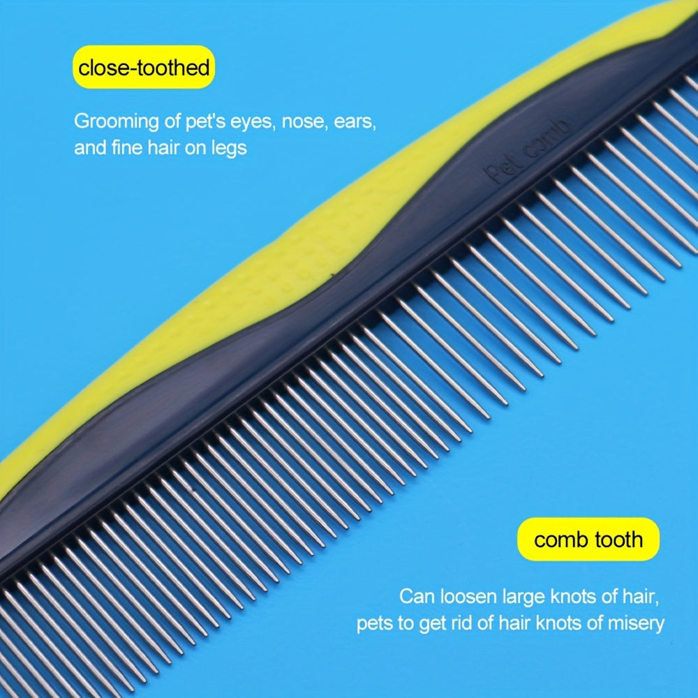 SilkFinish™ – Professional Dual-Action Detangling & Finishing Comb