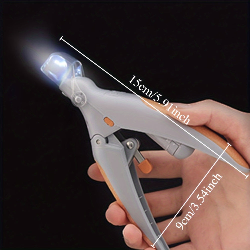 GlowTrim™ – Professional LED Pet Nail Clipper with Safety Guard