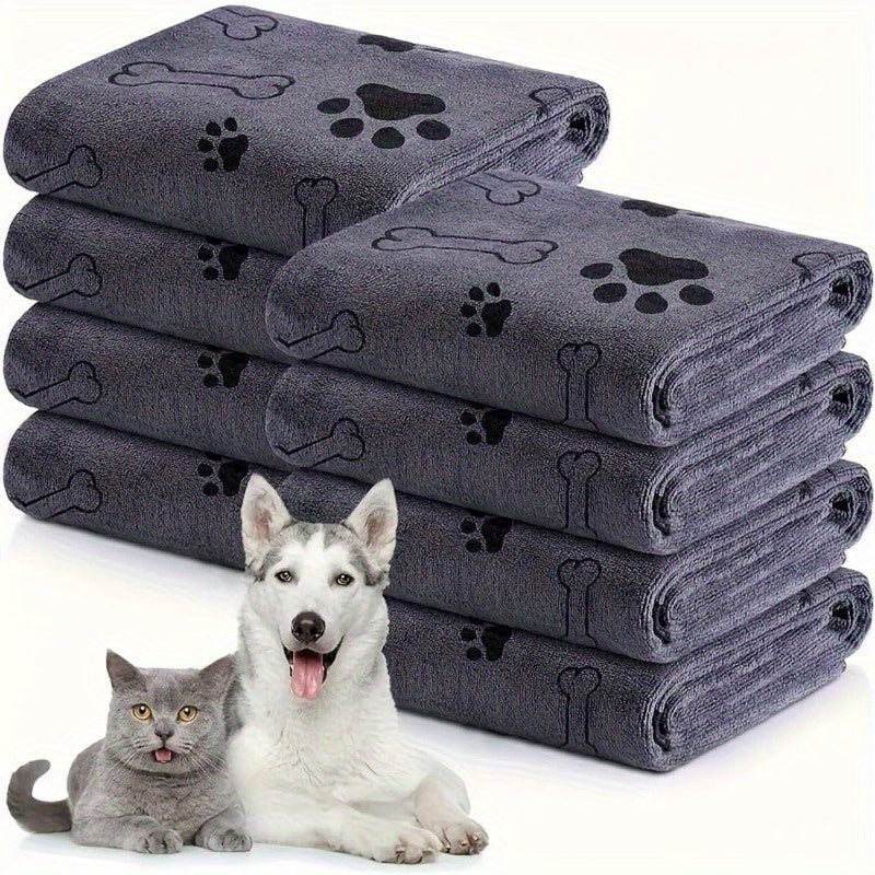 DryPaws™ – Ultra-Absorbent Microfiber Pet Towel for Fast Drying
